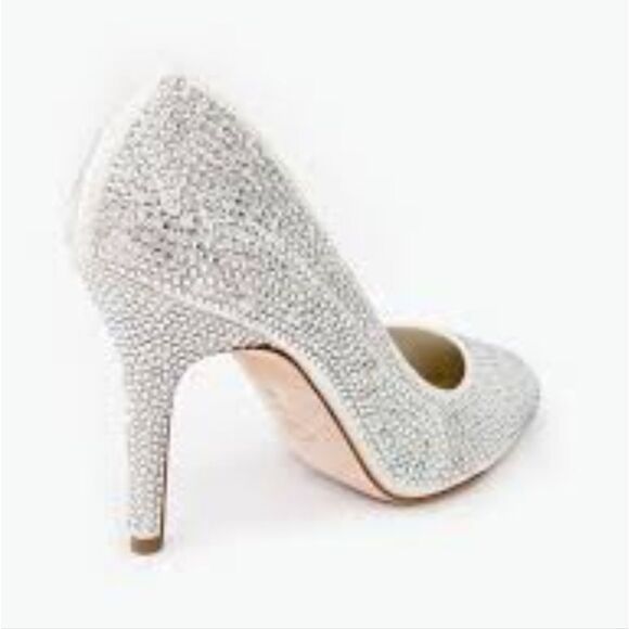 BRAND NEW CHASE +CHLOE LALA  HIGH HEEL RHINESTONE JEWEL PUMP R3 - Picture 1 of 13